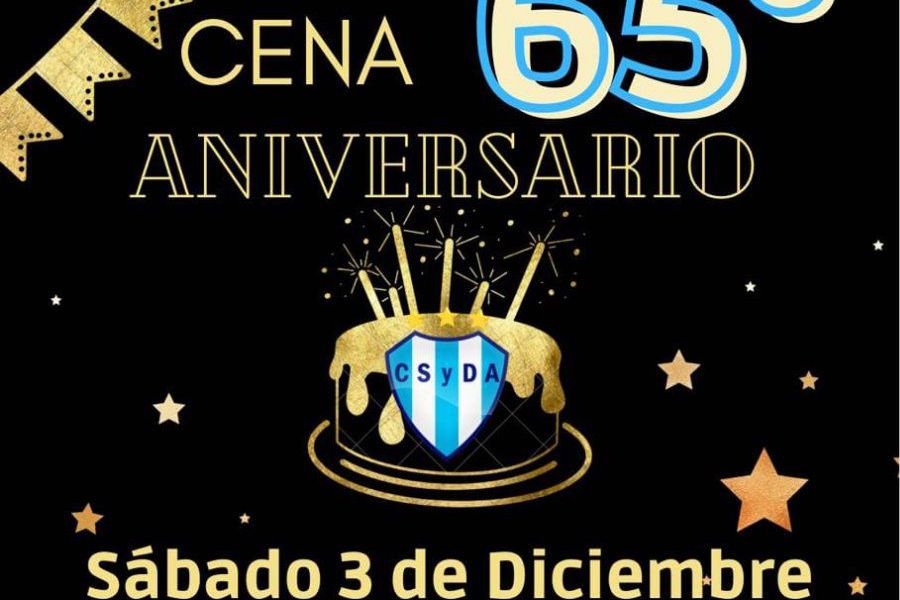 Cena 65 Aniversario del CSyDA