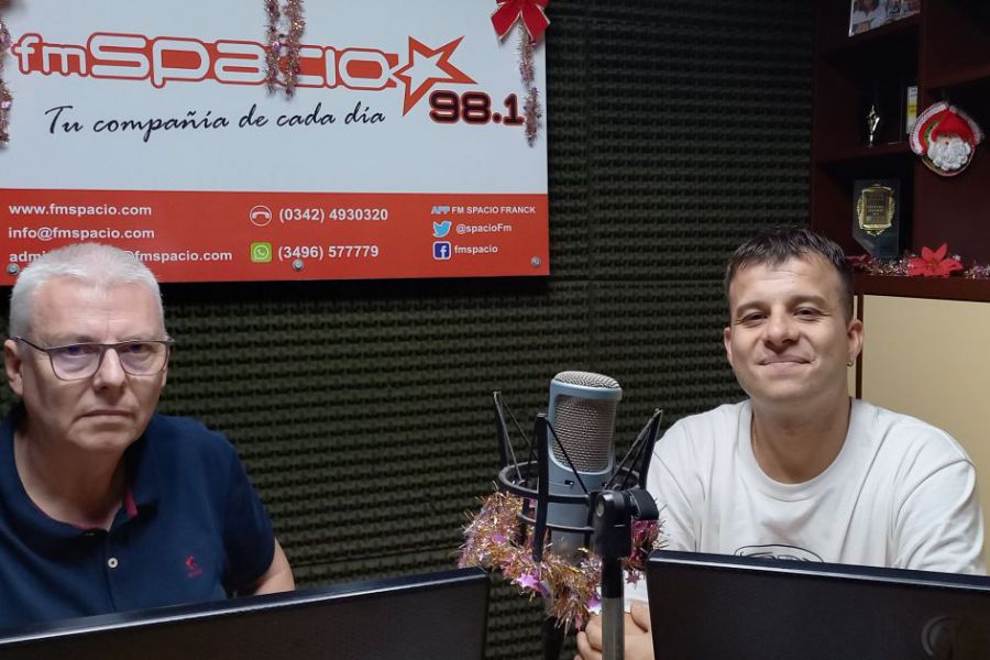 René Tank y Darien Grenón en FM Spacio