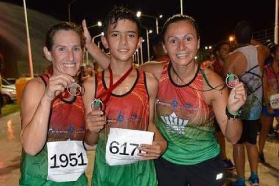 Ana González en la Maratón de Reyes