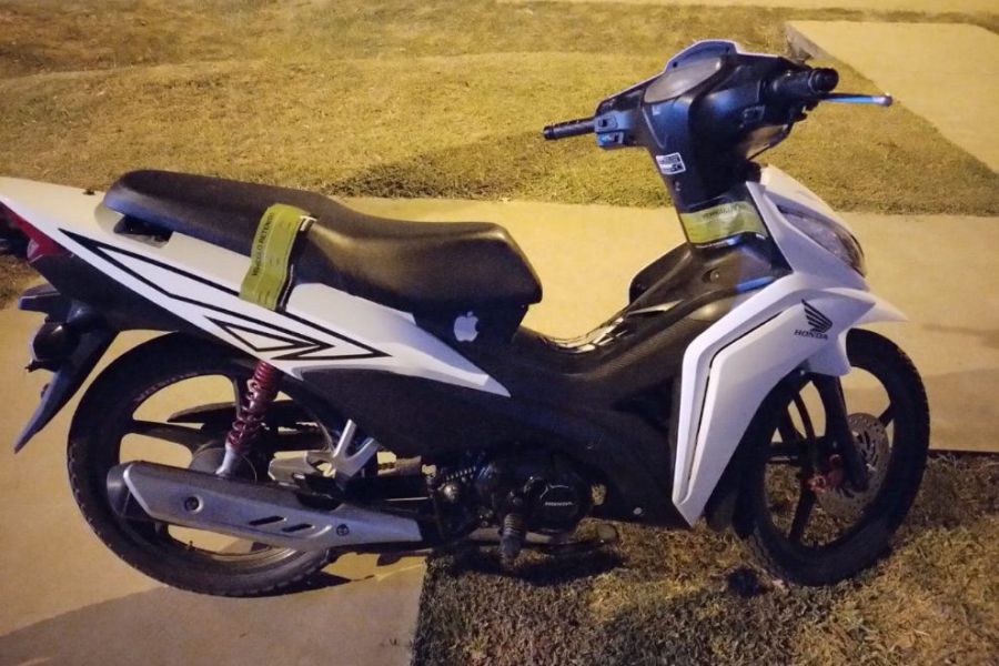 Secuestro de motocicleta - Foto URXI