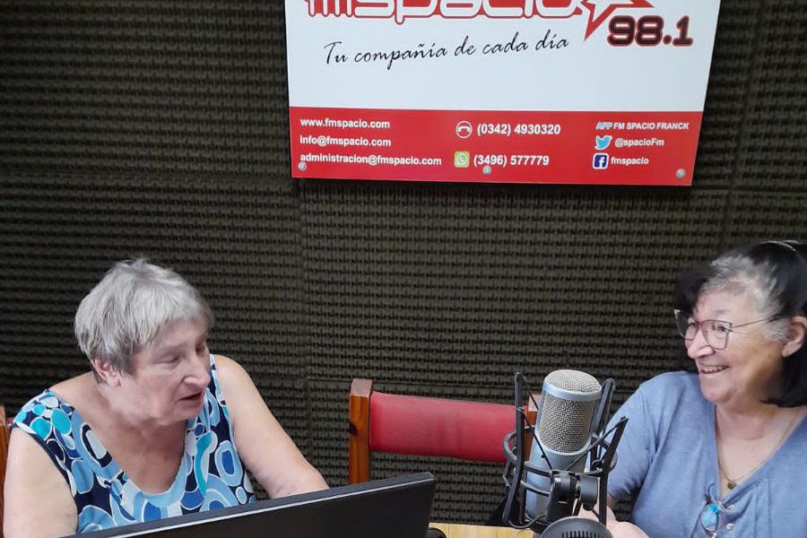 Mirta Romero y Nilda Ruso en FM Spacio