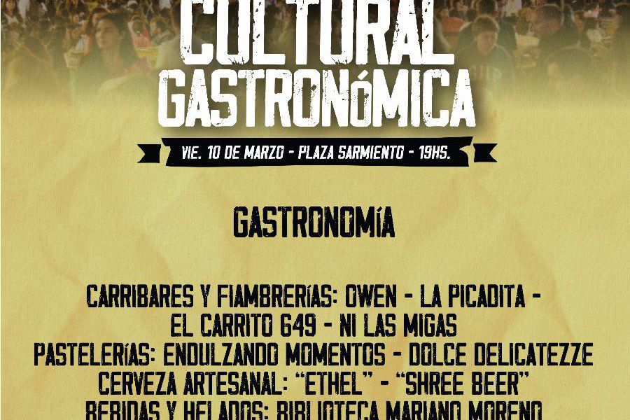 Gastronomía - Primera Feria Cultural