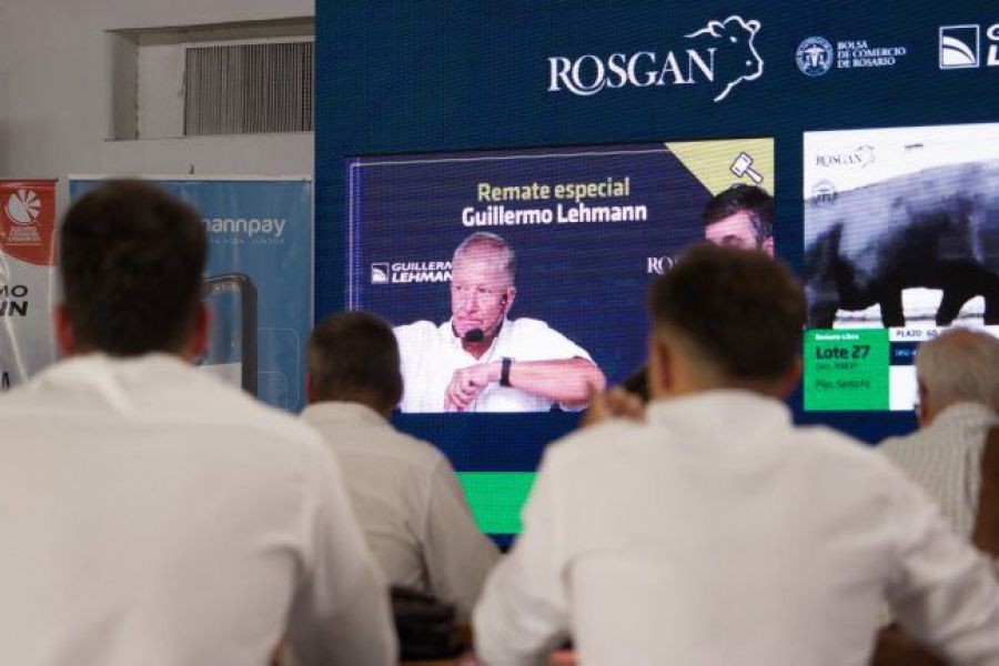 El séptimo remate Rosgan televisado consiguió muy buenos valores