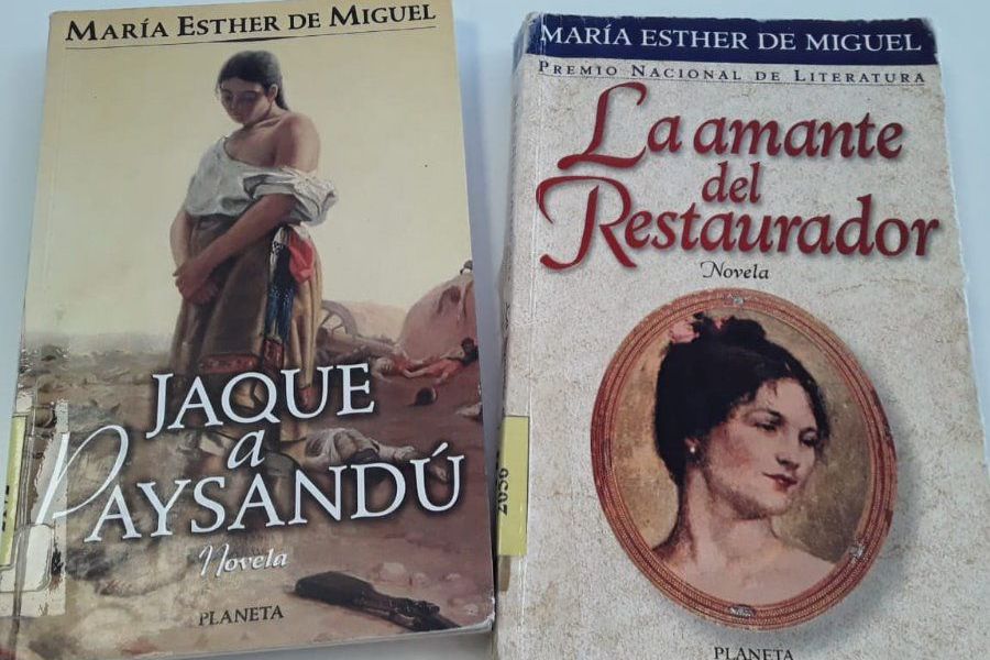 Libros de María Esther de Miguel, prócer de la novela histórica