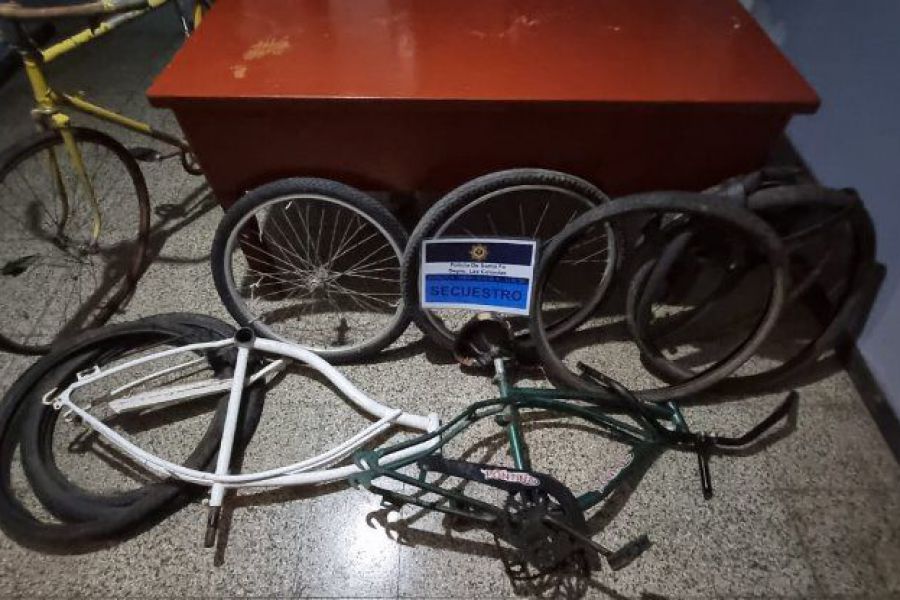 Bicicletas recuperadas - Foto URXI