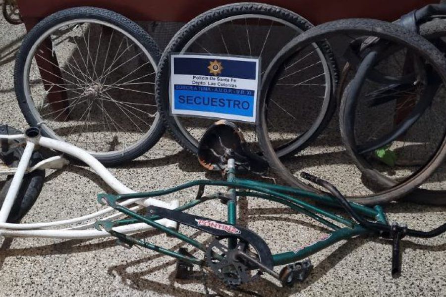 Bicicletas recuperadas - Foto URXI