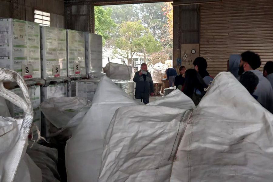 Tour productivo y medioambiental en Franck