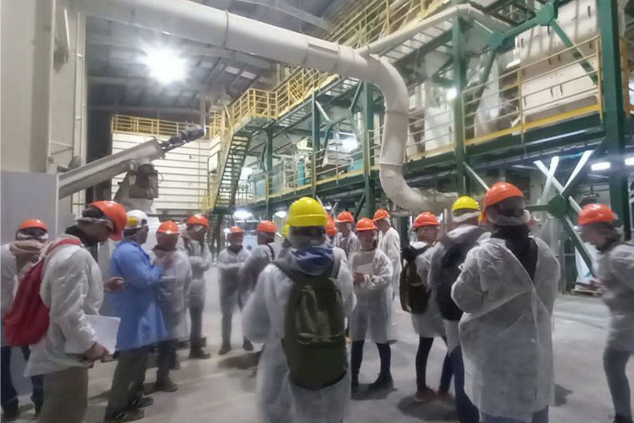 Tour productivo y medioambiental en Franck
