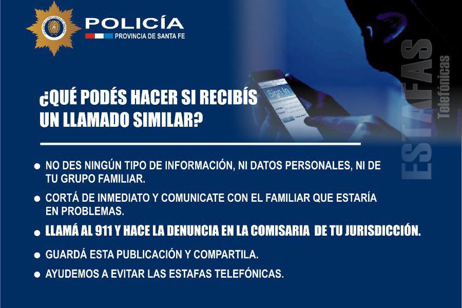 Prevención por estafas - Afiche URXI