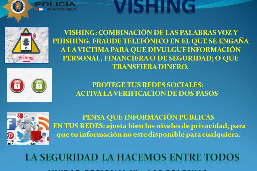 Prevención por estafas - Afiche URXI