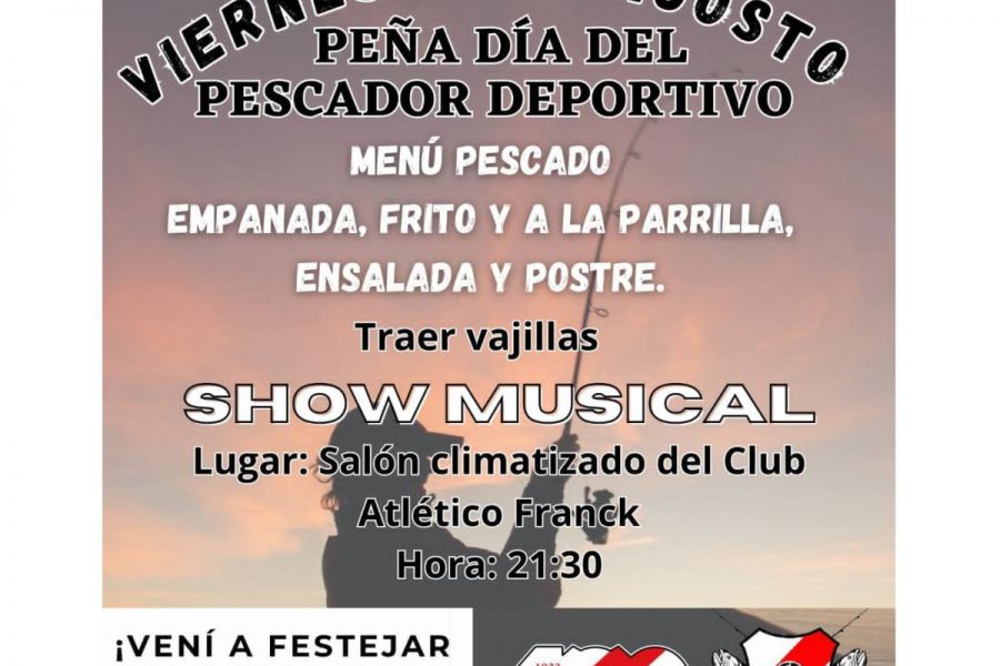 Tradicional peña del Pescador Deportivo en el C.A.F.