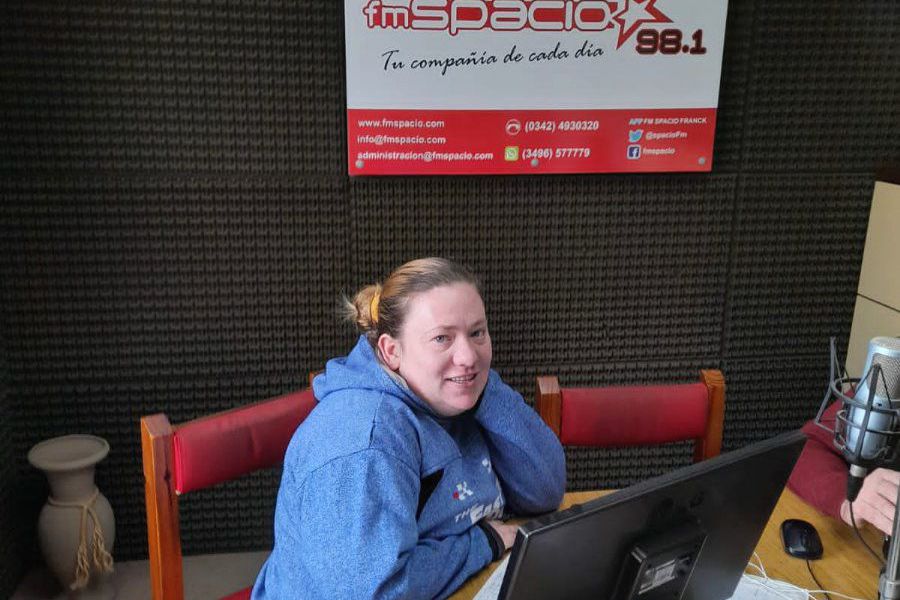 Lorena Montú en FM Spacio