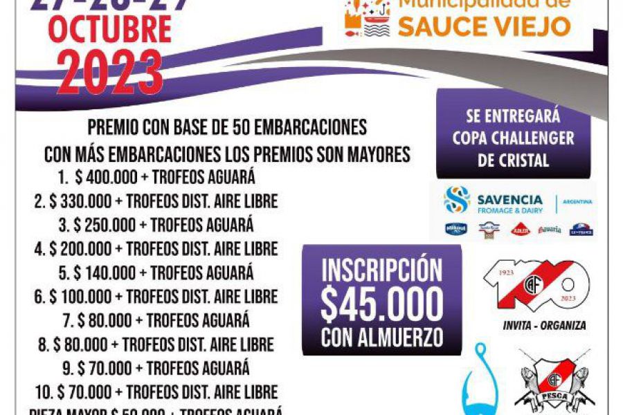 Doble Jornada de pesca variada del CAF