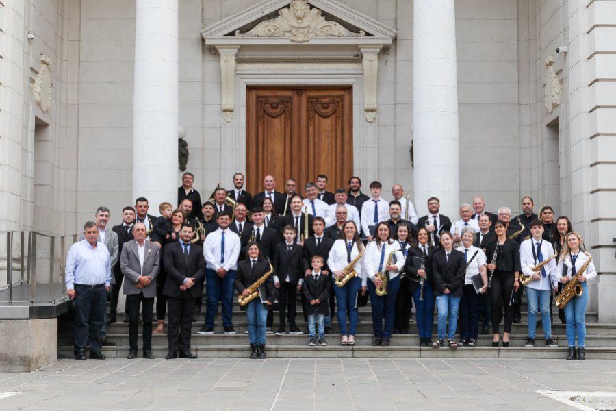 Bandas comunales reconocidas en legislatura santafesina