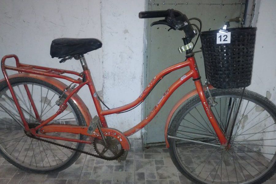 Bicicleta secuestrada - Foto URXI