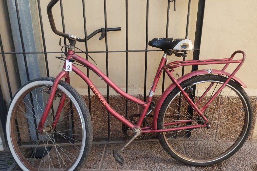 Bicicleta secuestrada - Foto URXI
