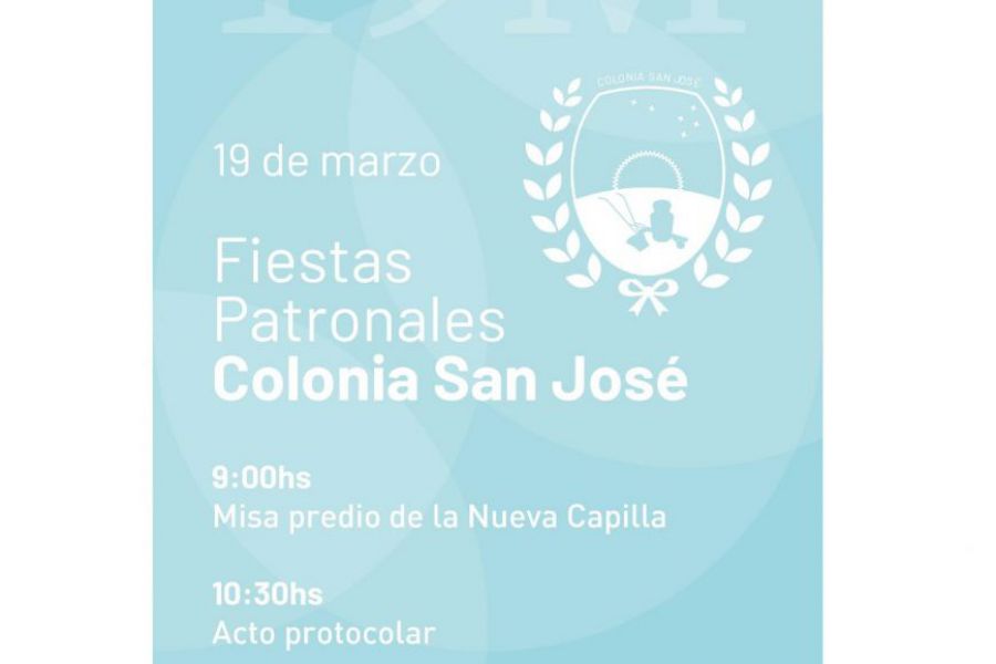 19M Fiesta Patronal Colonia San José