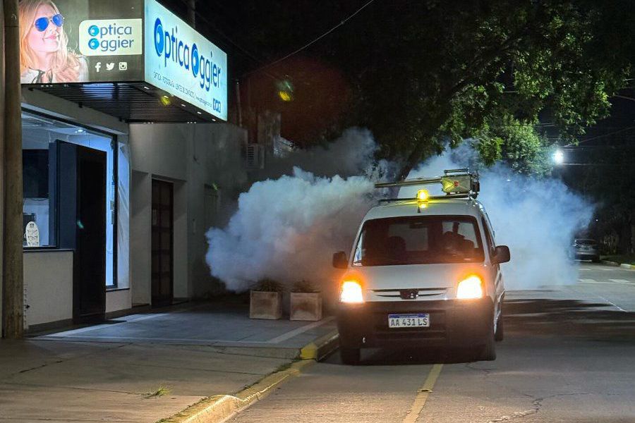 Fumigación preventiva del dengue