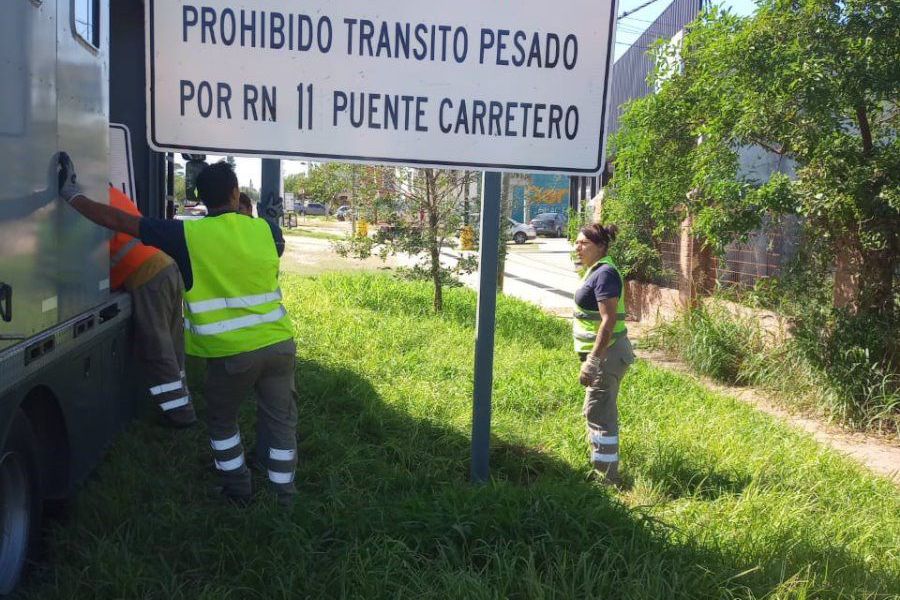 Mantenimiento Puente Carretero de RN 11