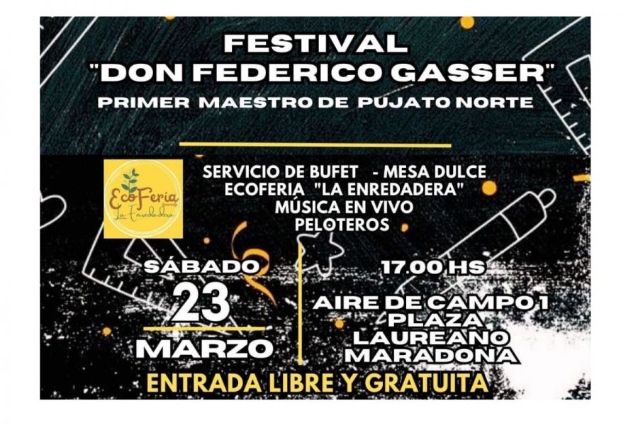 Festival Don Federico Gasser en Pujato Norte