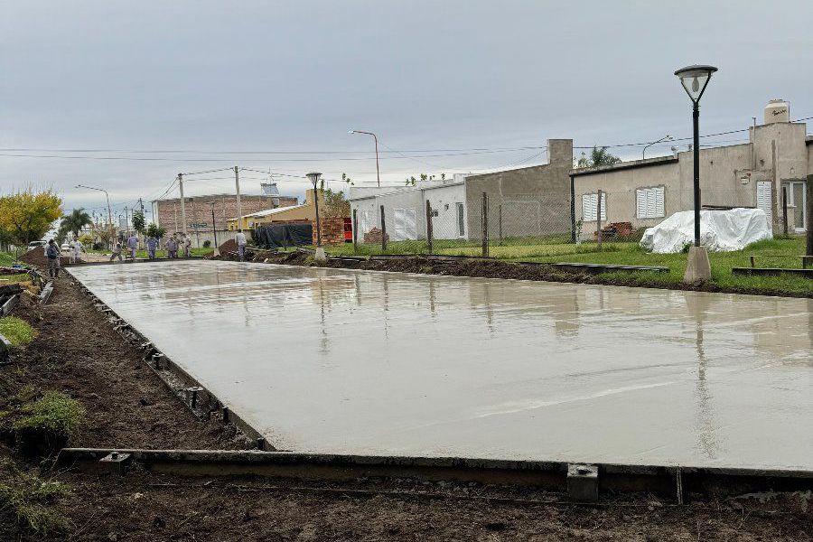 Plan de pavimento urbano