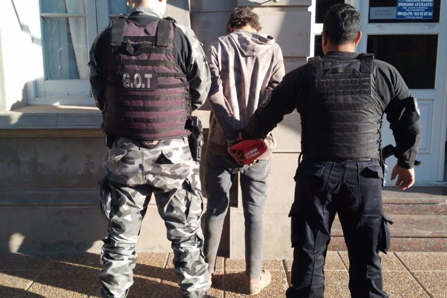 Detenido por robo de cordero - Foto URXI