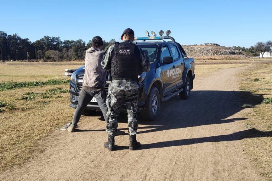 Detenido por robo de cordero - Foto URXI