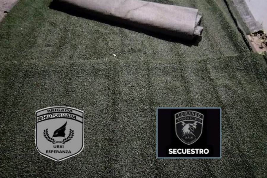 Césped sintético recuperado - Foto URXI