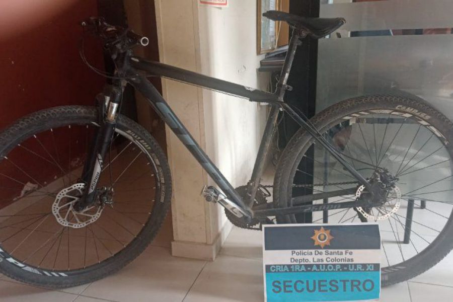 Bicicleta recuperada - Foto URXI