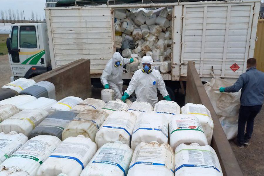 Nueva jornada de recepción de envases vacíos de fitosanitarios en San Agustín