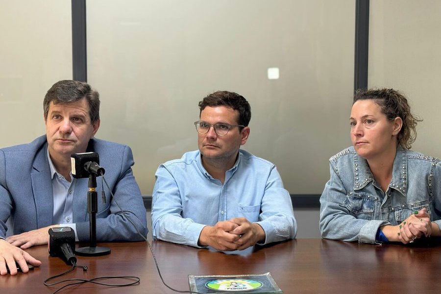 Ciancio y Senn en la Comuna de Franck