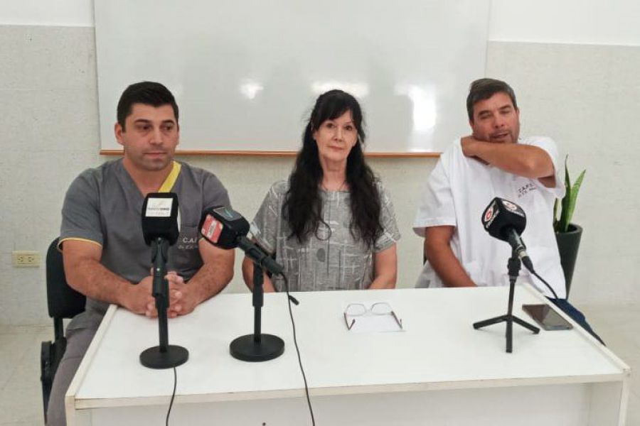 Vacunación contra el dengue en el Centro Primario de Salud