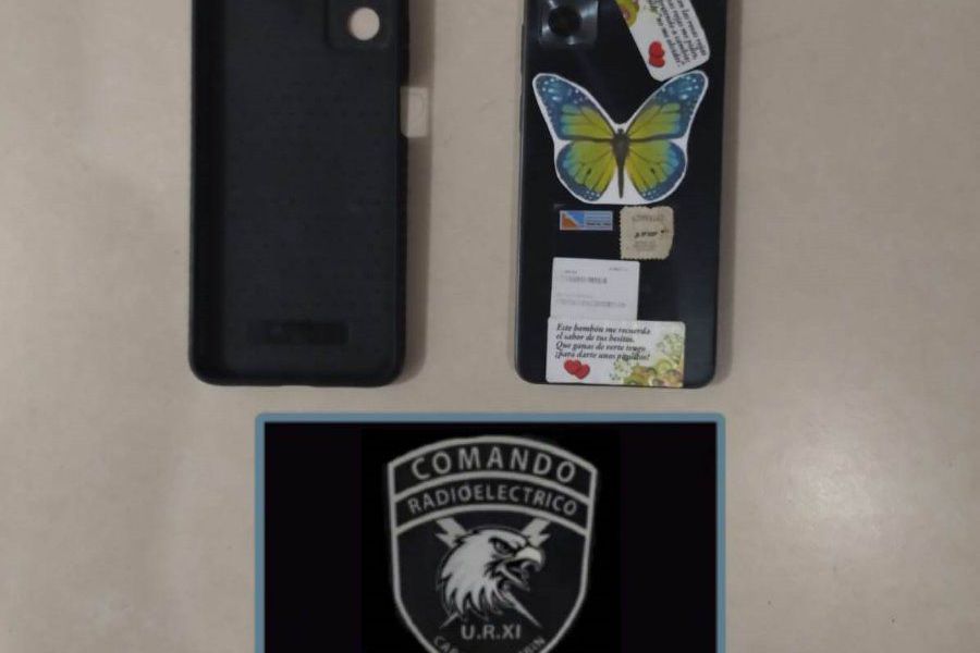Fue identificado y se secuestró un celular de dudosa procedencia