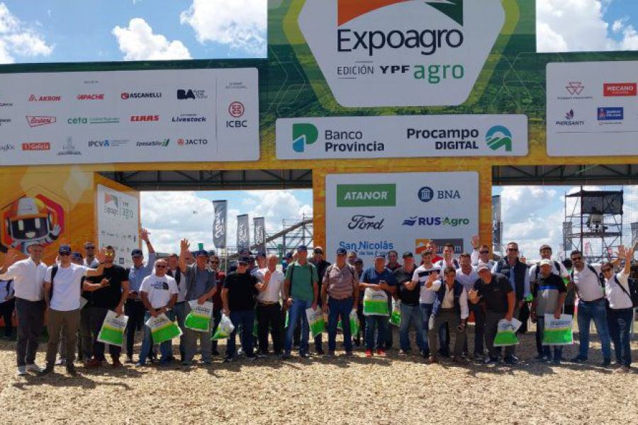 Productores de La Lehmann en ExpoAgro