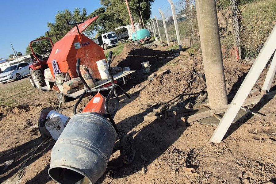 Mejoras en la playa de estacionamiento de camiones