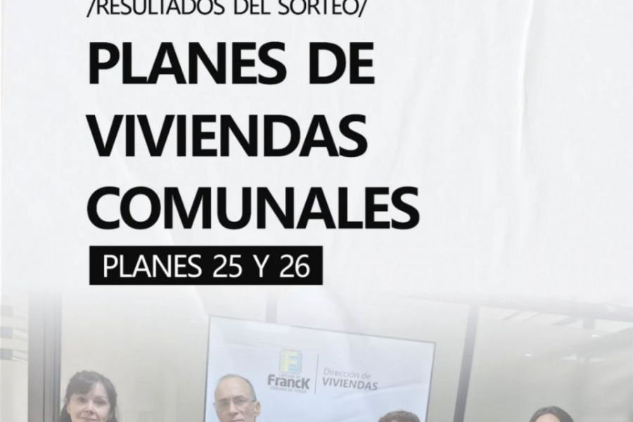 Nuevos adjudicatarios de viviendas Comunales