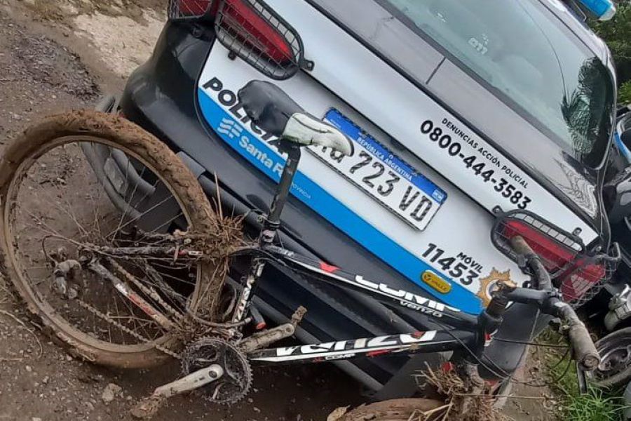 Bicicleta recuperada - Foto URXI