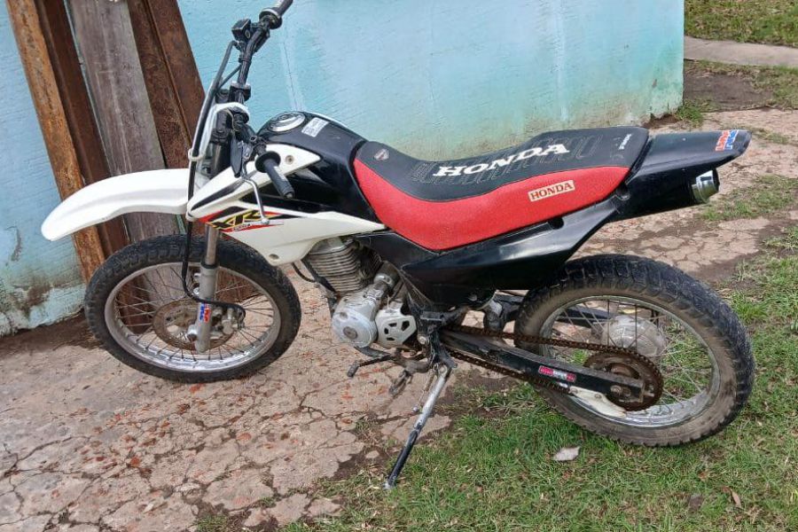 Moto recuperada - Foto URXI
