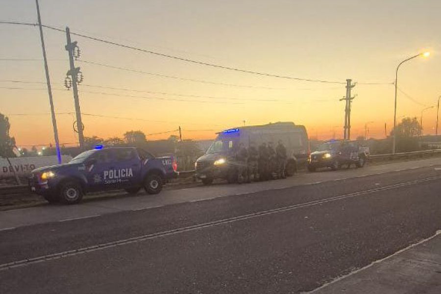 Operativo en Las Colonias - Foto URXI