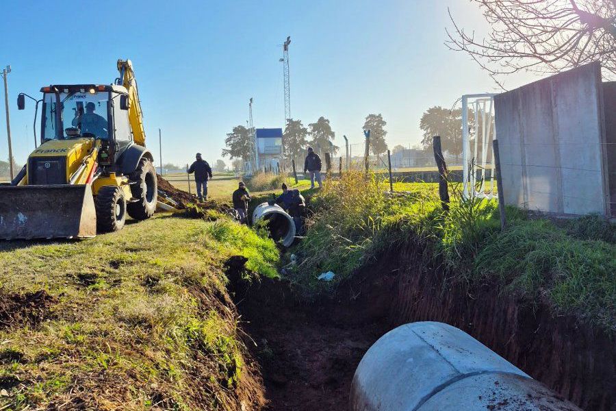Obras en el Club Social y Deportivo Argentino