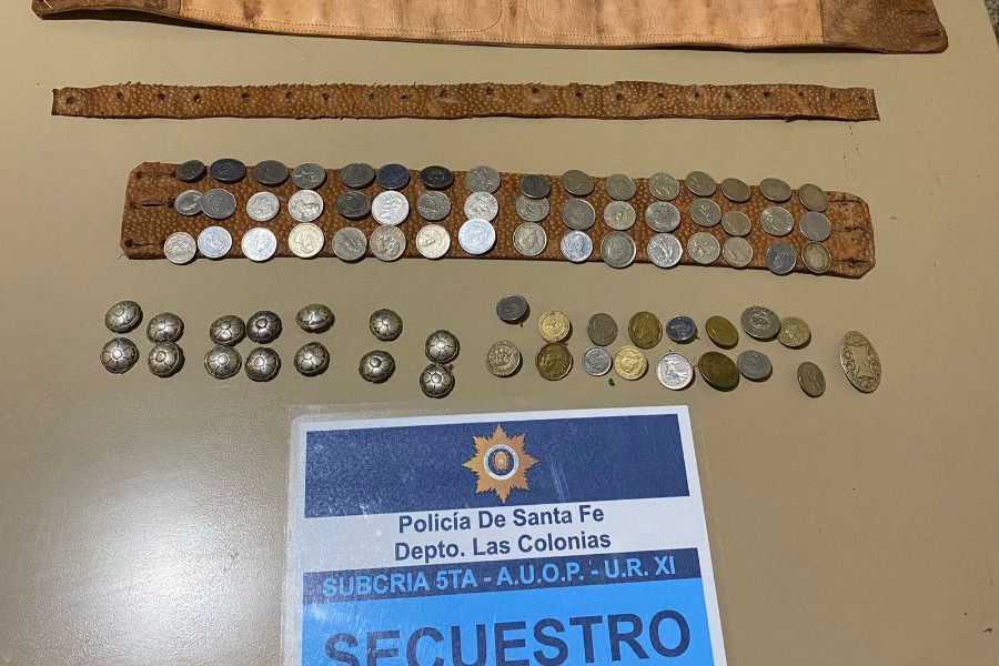 Secuestro de elementos sustraídos - Foto URXI