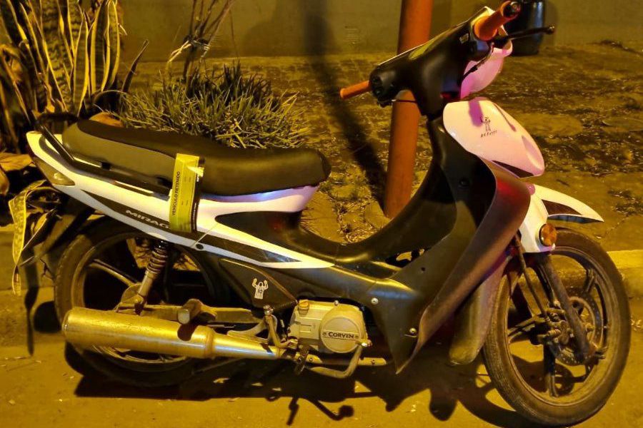 Secuestro de Motocicleta - Foto URXI