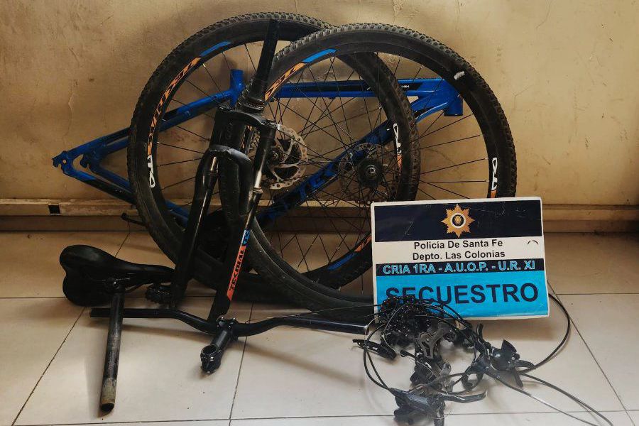 Secuestro de bicicleta - Foto URXI