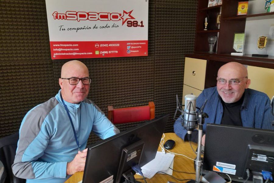 Carlos Pires y Amado Montú en FM Spacio