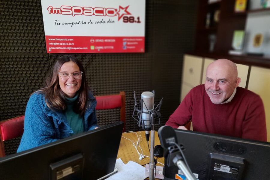 Fabiana Robledo y Amado Montú en FM Spacio