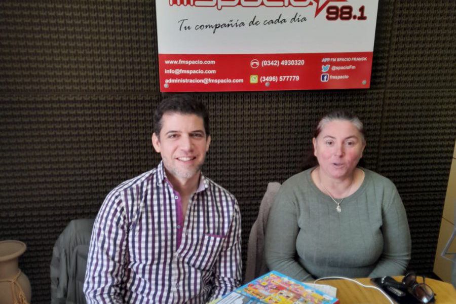 Florencia Márquez e Iván Dubner en FM Spacio