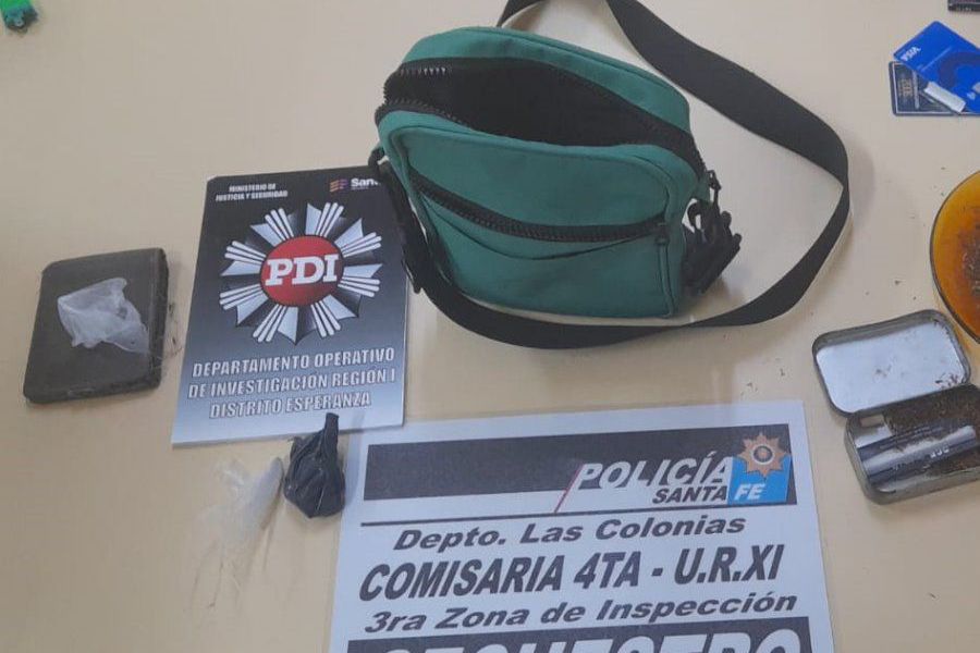 Secuestro de elementos y estupefacientes - Foto URXI