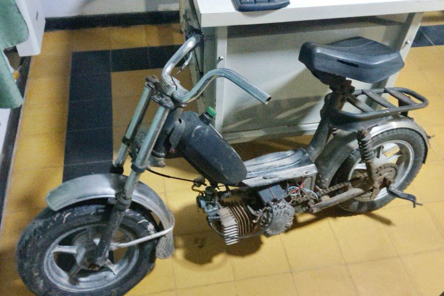 Secuestro de Motocicleta - Foto URXI