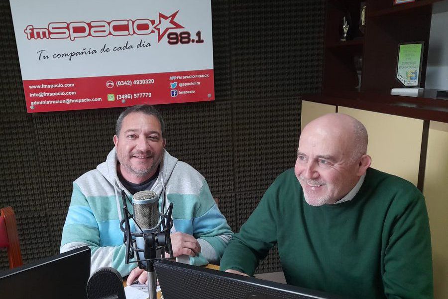 Cristian Gatti y Amado Montú en FM Spacio