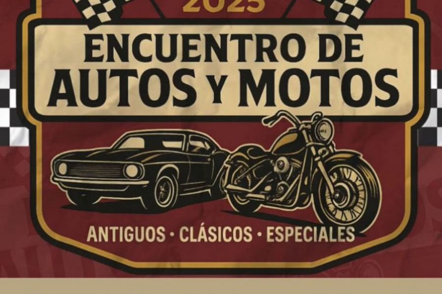 La novena edición del Encuentro de Autos y Motos fue suspendida